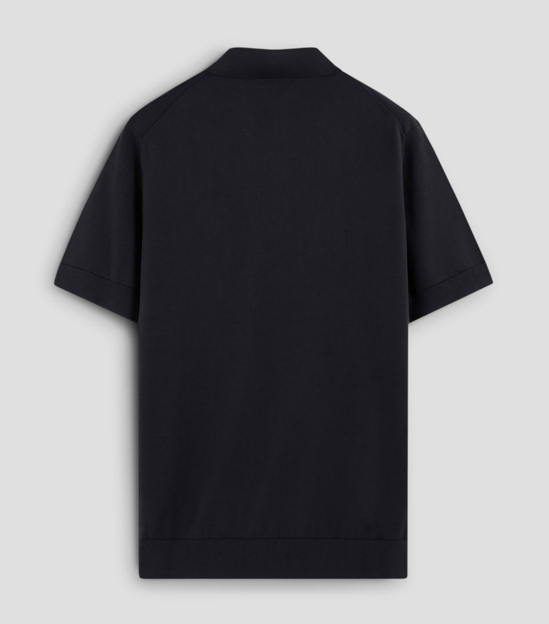Playera tipo Polo con manga corta lisa Hombre